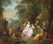 Repose in a Park Jean-Baptiste Pater